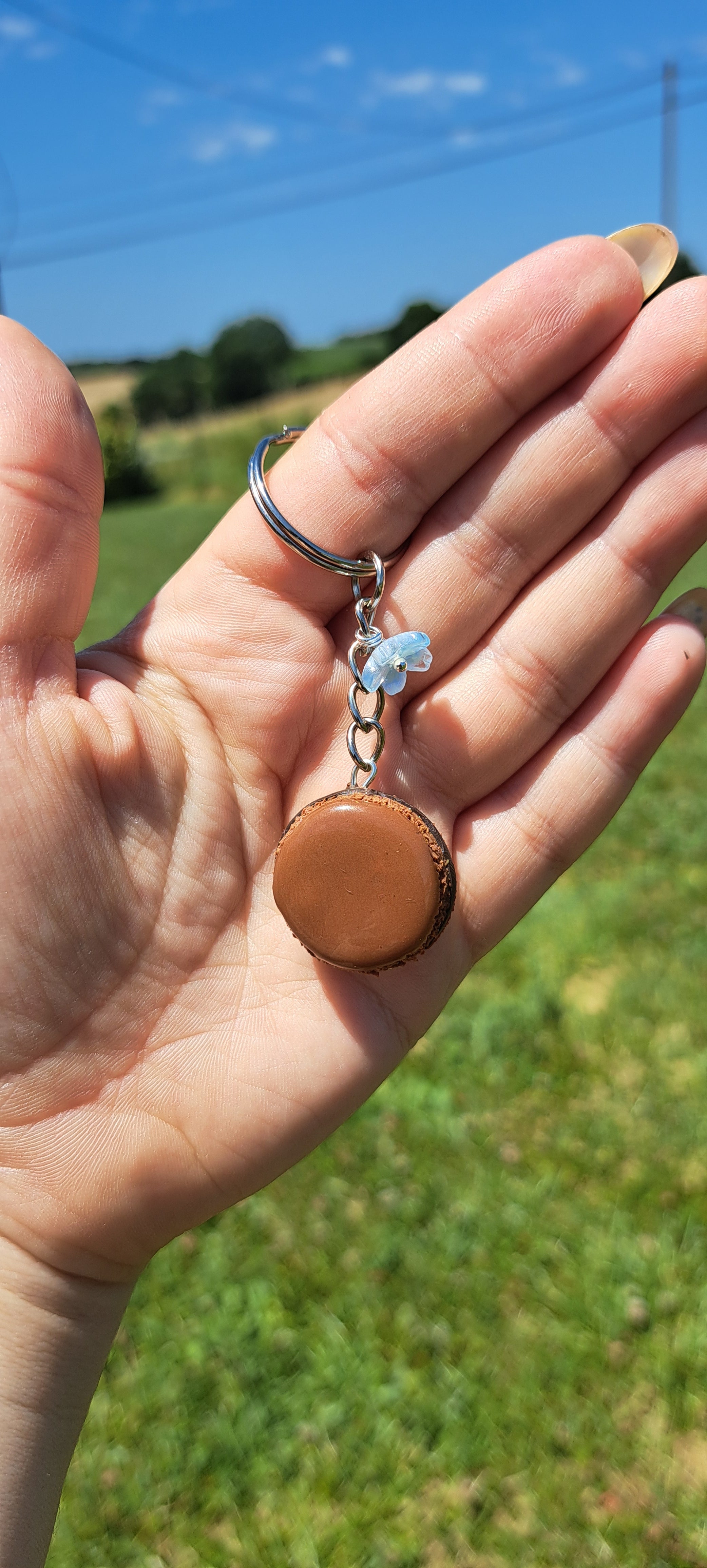 Porte clé Macaron