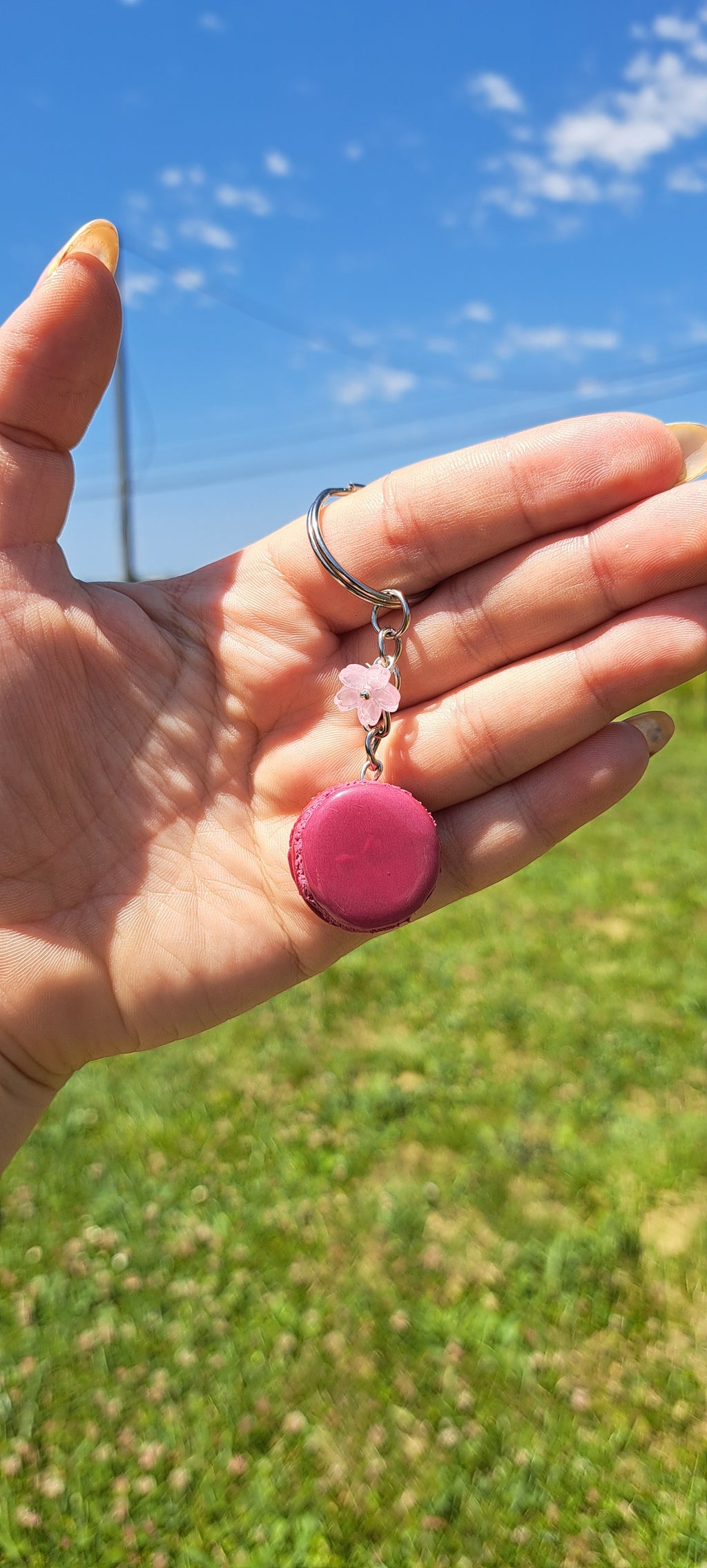 Porte clé Macaron