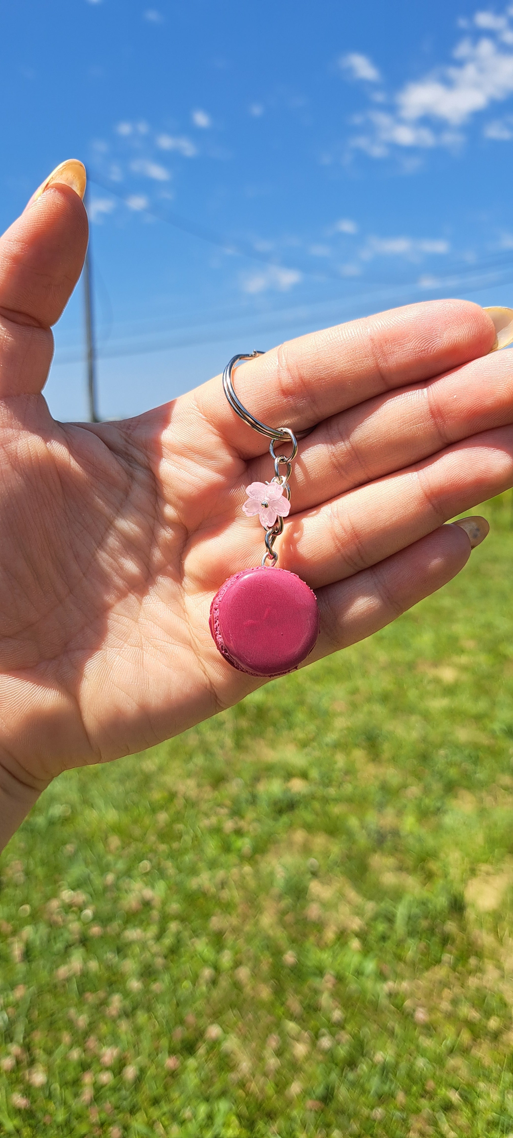 Porte clé Macaron