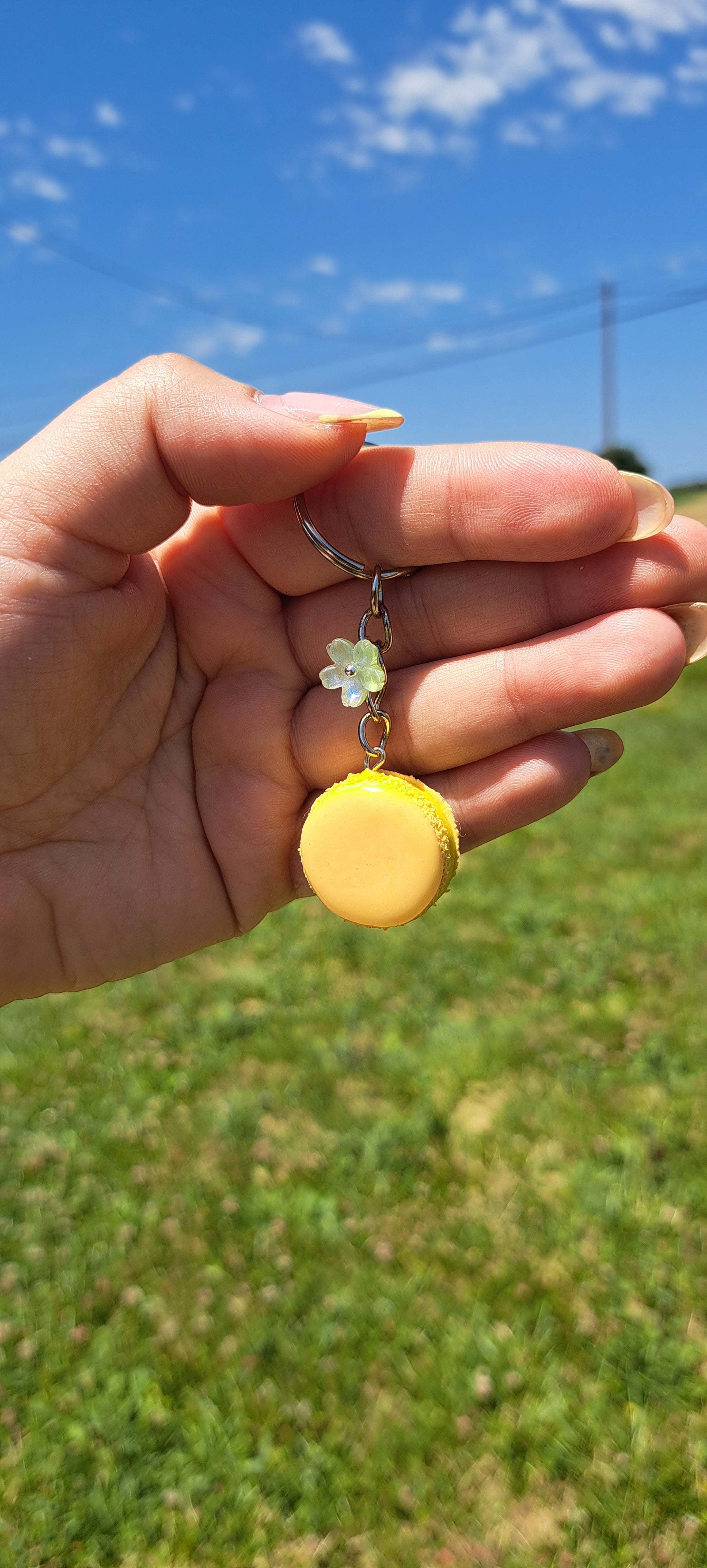 Porte clé Macaron